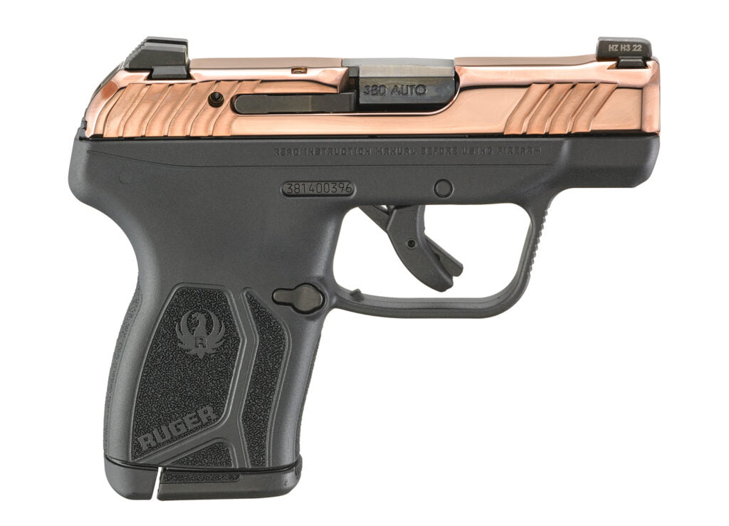 Ruger Lcp Max 380acp Rose Gold Pvd Dfc Arms 0274