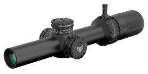 Swampfox Arrowhead 1-8x24mm LPVO 30mm Tube Green Guerrilla Dot BDC Reticle ARH18241-GB