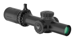 Swampfox Tomahawk II 1-4x24mm Scope BDC Red Reticle 30mm Tube THK14241-RB