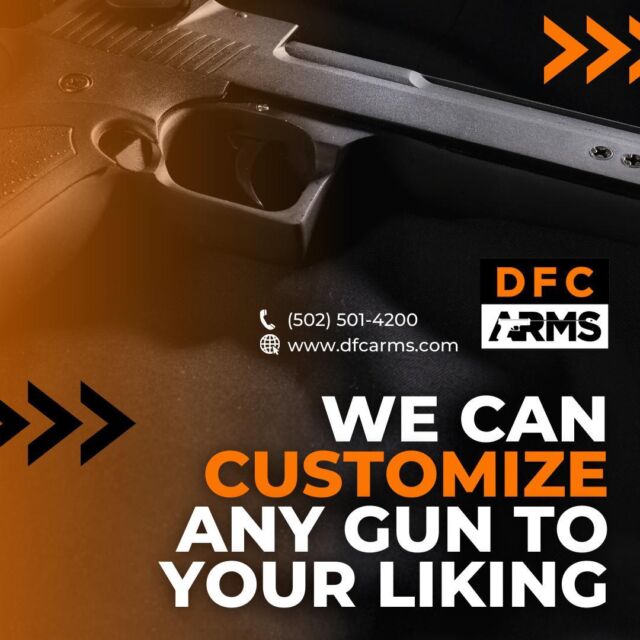 Experience precision and personalization like never before! 🎯

Let us tailor-make your firearms for a truly unique touch.

Avail our services today and unlock your shooting potential! 🌟

🌐 Link in Bio
📞 502-501-4200

#DFCArms #PersonalDefense #EDC #2A #ShareShooting #Freedom #BeardLivesMatter #CustomLaser #Firearms #Guns #GunsofInstagram