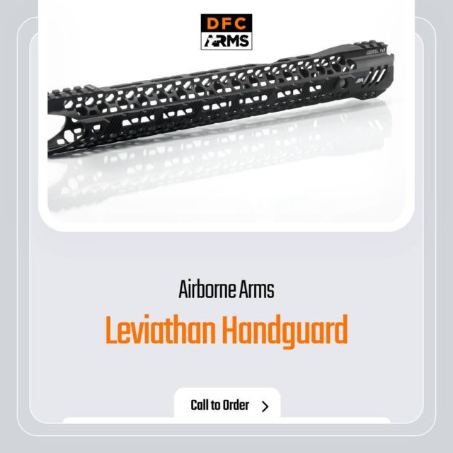 Elevate Your AR-15 with the Airborne Arms Leviathan Handguard! 🎯

Upgrade your AR-15 to perfection with the Leviathan Handguard. Crafted for enthusiasts, it's lightweight, sleek, and offers endless customization possibilities. 🛠️

Why choose the Leviathan?
✅ Lightweight and Durable
✅ Aesthetic Appeal
✅ Enhanced Versatility
✅ Easy Installation

Join the AR-15 community and transform your rifle. Elevate, customize, and dominate with Airborne Arms LLC. Get yours today! 🔥

🔥 Brought to you by:
DFCArms
100 Mary Lynn Drive STE 12
Georgetown KY 40324
502-501-4200
https://dfcarms.com 🎯

#AirborneArmsLLC #LeviathanHandguard #AR15Customization #UpgradeYourAR15 #GeorgetownKY #Cerakote #Kentucky #LetsGoShooting #ShareShooting #RangeTime #CerakoteEverything #VeteranOwned #SmallBiz #SmallBusiness