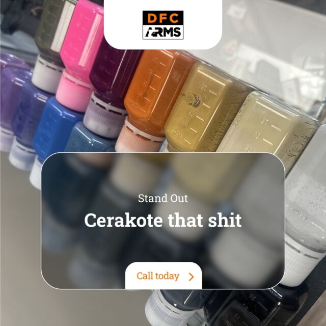 What color combo do you want on your next build?  We always have a variety in stock and have swatches available so you can check out the huge selection we can order to make your next project perfect! ⁠
⁠
DFCArms⁠
100 Mary Lynn Drive⁠
Georgetown KY 40324⁠
502-501-4200⁠
HTTPS://dfcarms.com⁠
⁠
#georgetownky #shareshooting #letsgoshooting #cerakote #veteranowned #veteranownedbusiness #familyoperatedbusiness #EDC